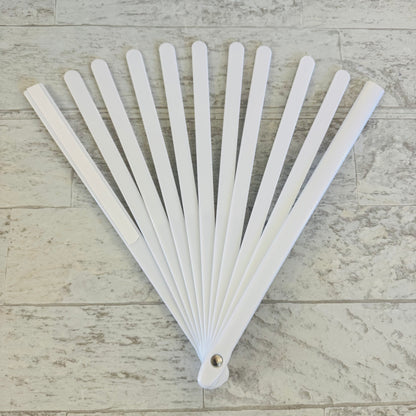 Handmade Custom • Clack Fans | 10.6" Kid/Church Size