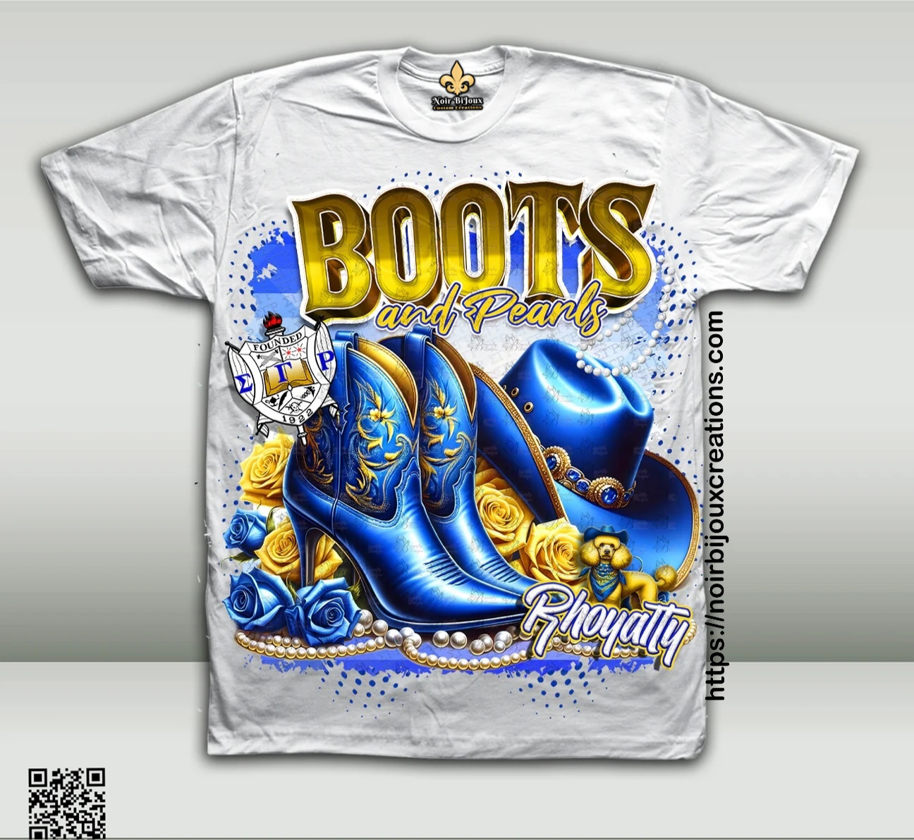 Tee • Boots & Pearls D9/OES