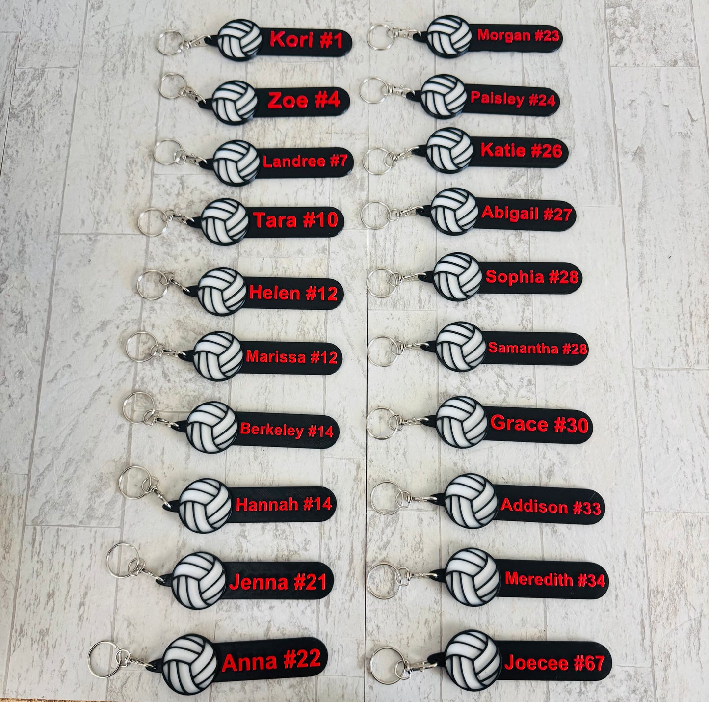 Custom Bag Tag 🏐 Style 1