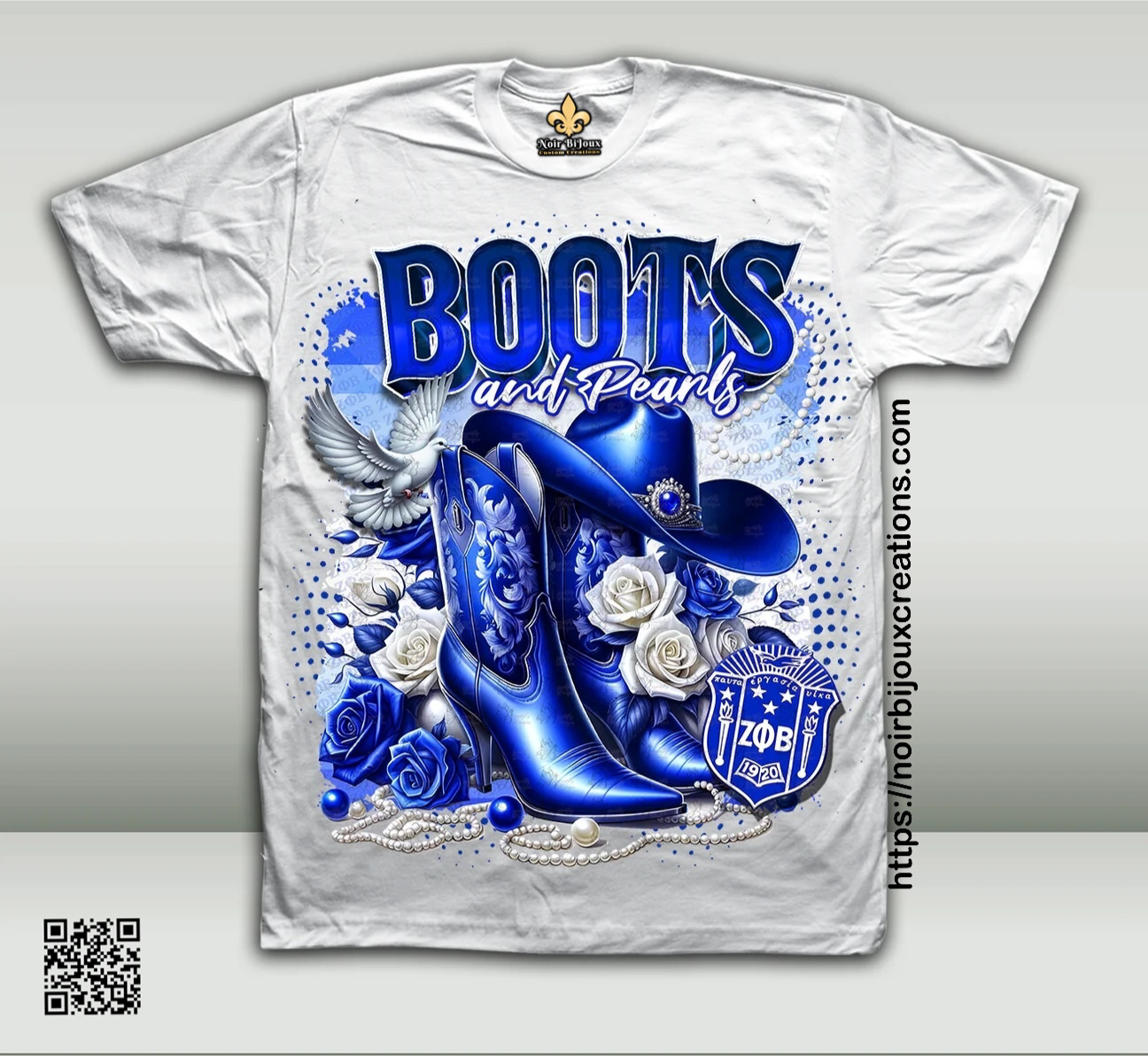 Tee • Boots & Pearls D9/OES