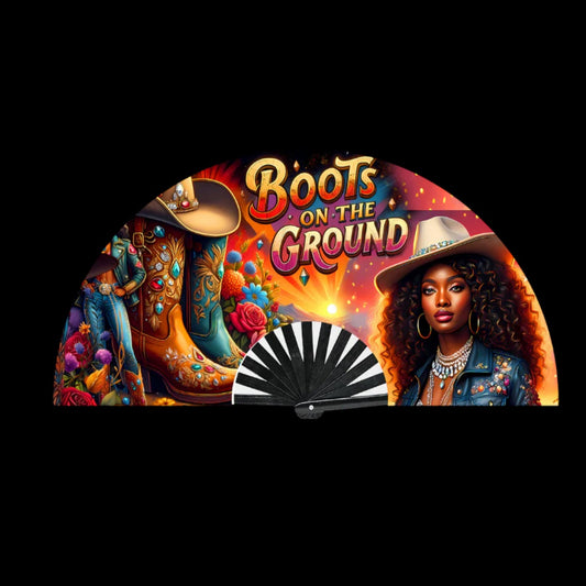 Large Clack Fan • Boots On The Ground 1