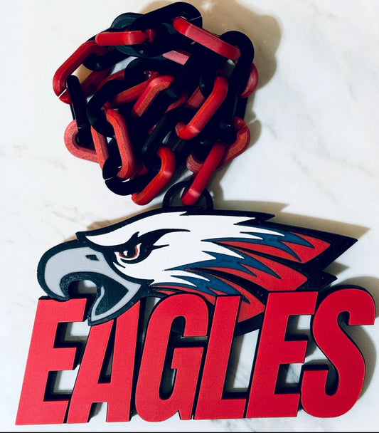 3D • Custom Hype Chain: Oversized Sports Fan