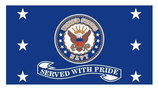 Flag • US Navy - Served With Pride