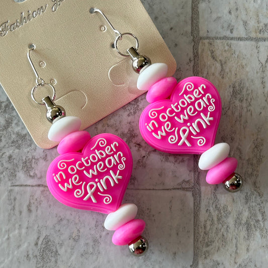 Handmade Earrings • BC Pink