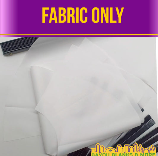 Fabric Only - Large 13in Clack Fan, Sublimation Fan