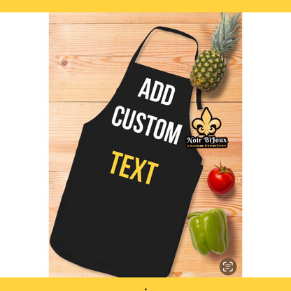 Apron - Add Custom Text
