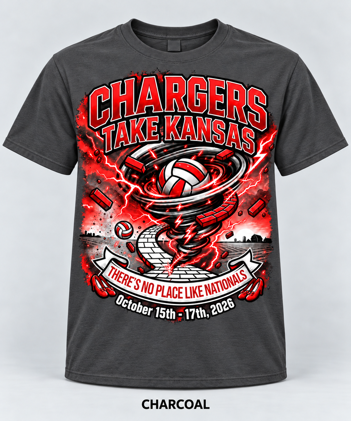 Chargers Take Kansas • Short Sleeve Tee