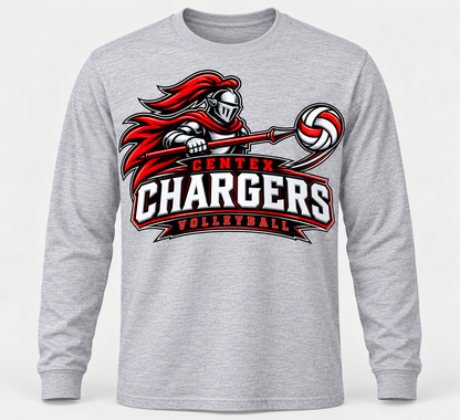 Chargers Volleyball • Long Sleeve Tee