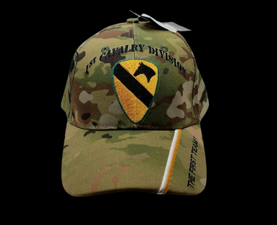 Cap • 1ST CAV DIV • Camo