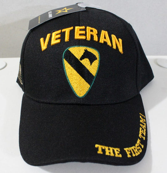 Cap • 1ST CAV VET • Black
