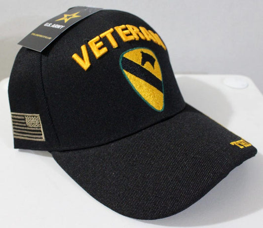 Cap • 1ST CAV VET • Black