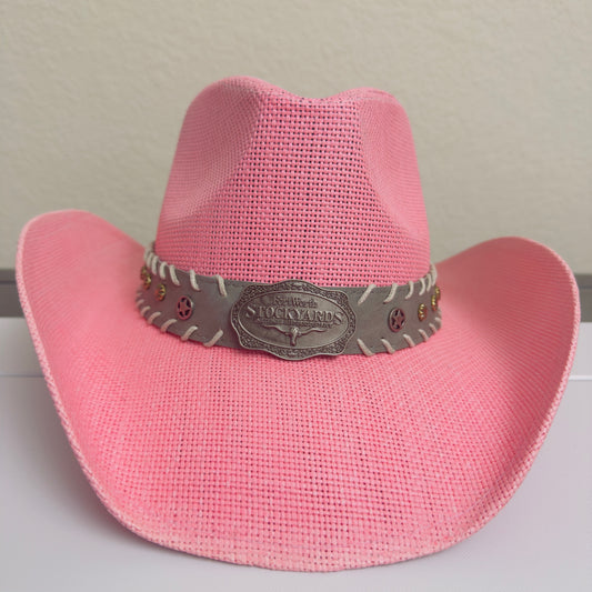 Cowboy Hat • (Light Pink) FW Stockyards