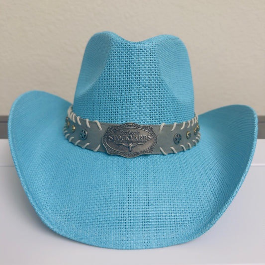 Cowboy Hat • (Turquoise) FW Stockyards