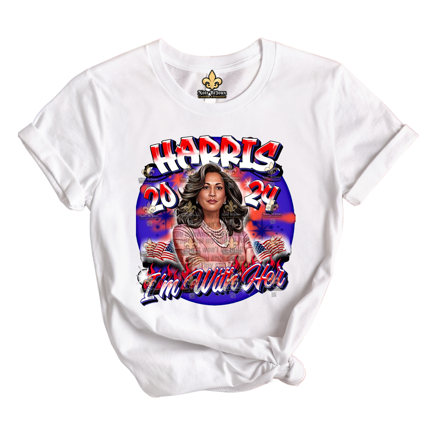 I'm With Her • Airbrush