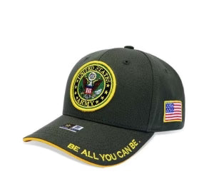 Cap • Army • Be All You Can Be • Olive
