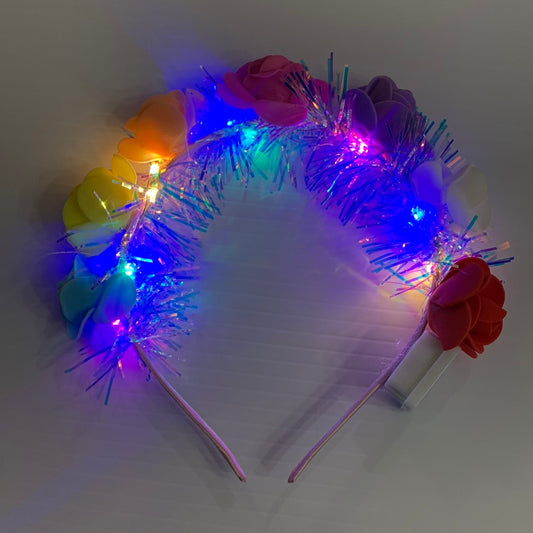 LED Rose Tiara/Headband