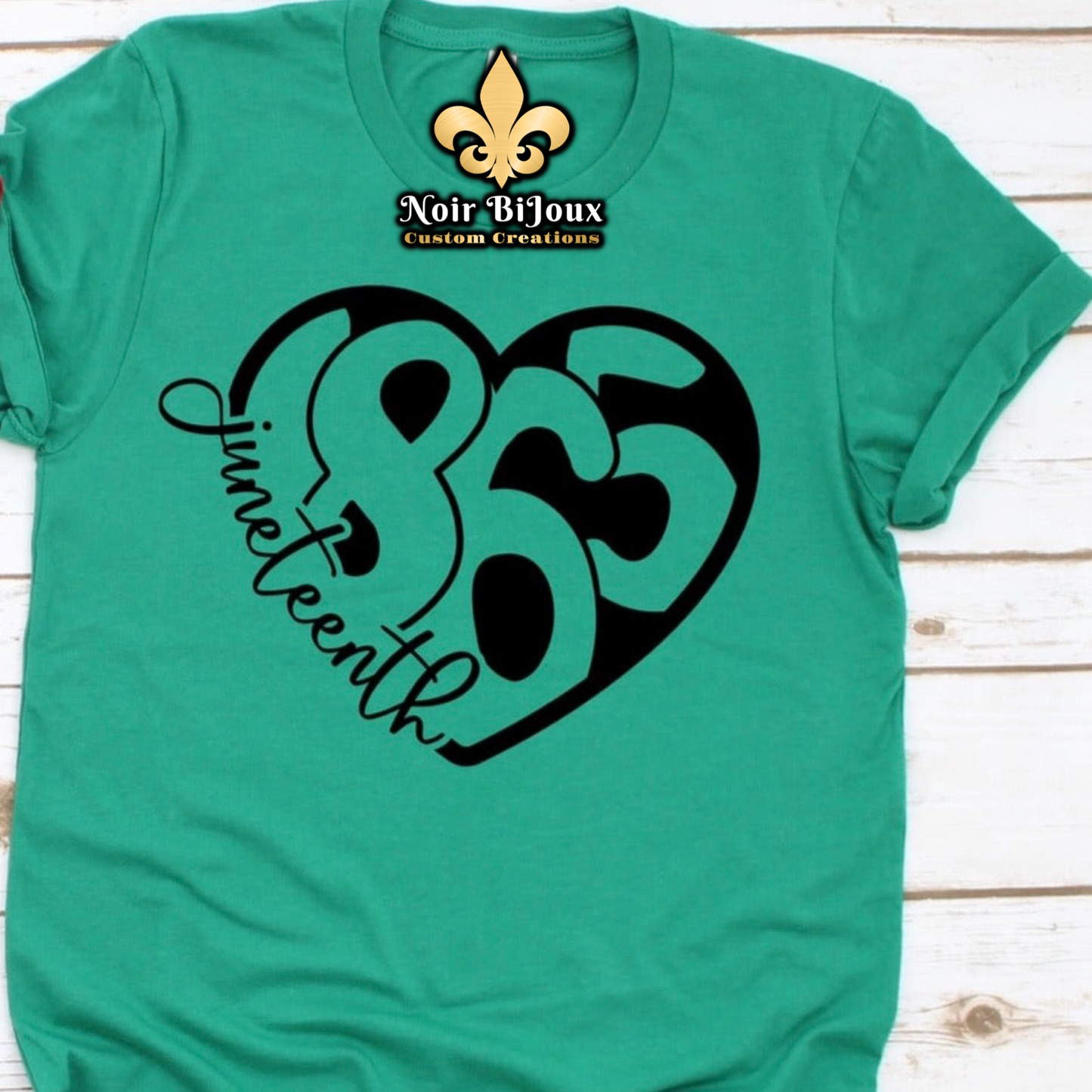 {Juneteenth} 1865 Heart