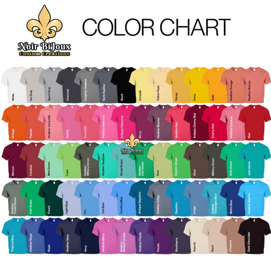 Custom Tee • Adult • Multi Color Design