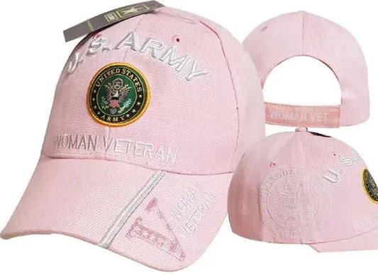 Cap • Woman Veteran • USA • Pink