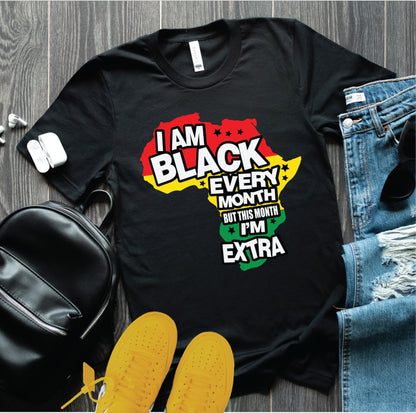 {Black History} Extra Black