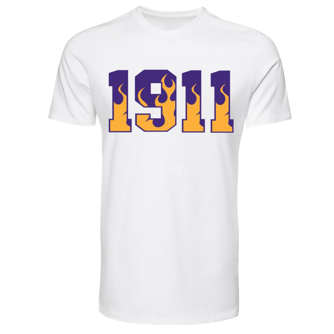 {Greek} 1911 {Purple|Gold}