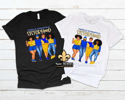 {Greek} Sisterhood {Blue|Gold}