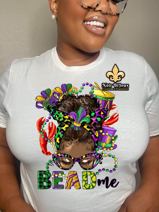 {Mardi Gras} Bead Me Curly