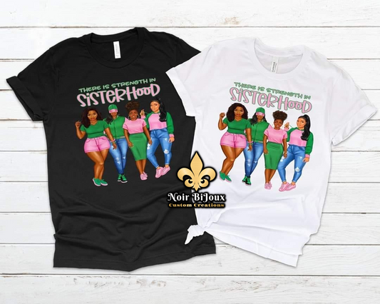{Greek} Sisterhood {Pink|Green}